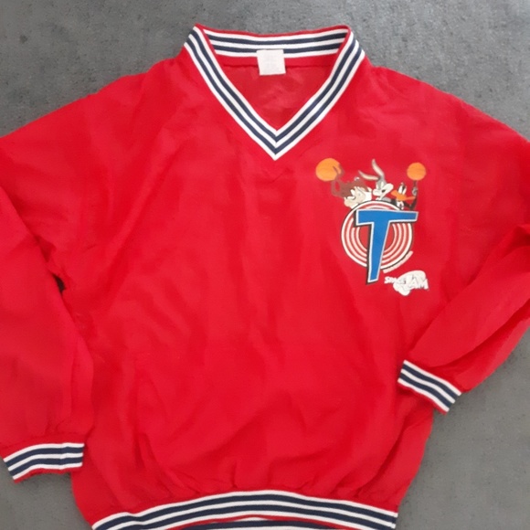 Vintage Jackets & Blazers - Vintage space jam windbreaker
